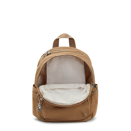 Kipling Delia Mini Ryggsäck Bruna | SE 1649DF